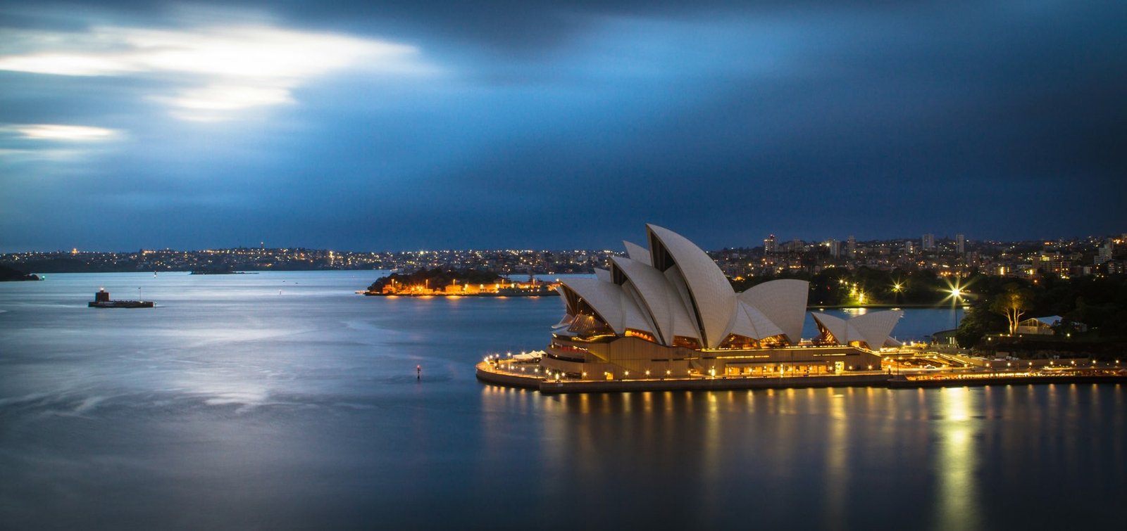 Sydney Opera House and harbour