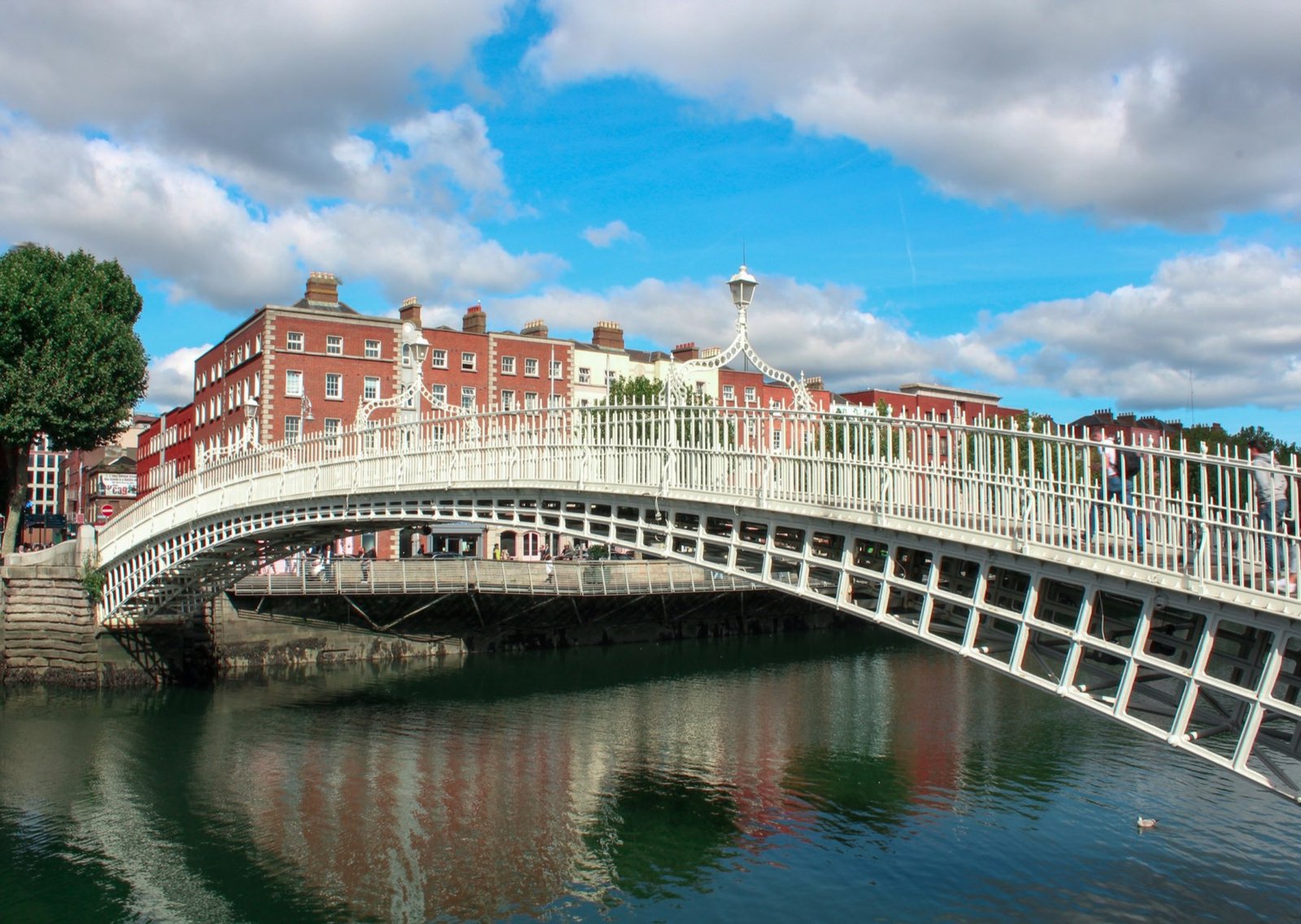 Bridge over the River Liffey in Dublin
